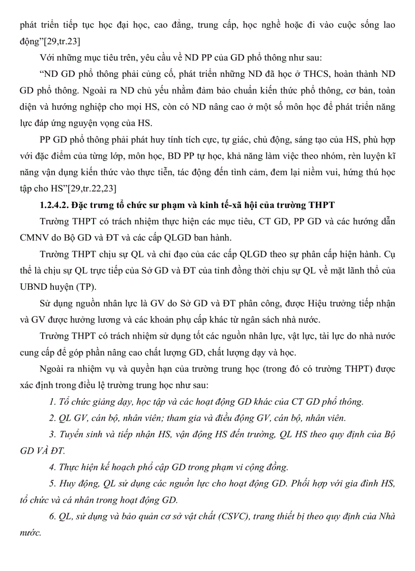 image for page Thực trạng và biện pháp quản lý bồi dưỡng giáo viên trường trung học phổ thông ở các huyện trong tỉnh Cà Mau