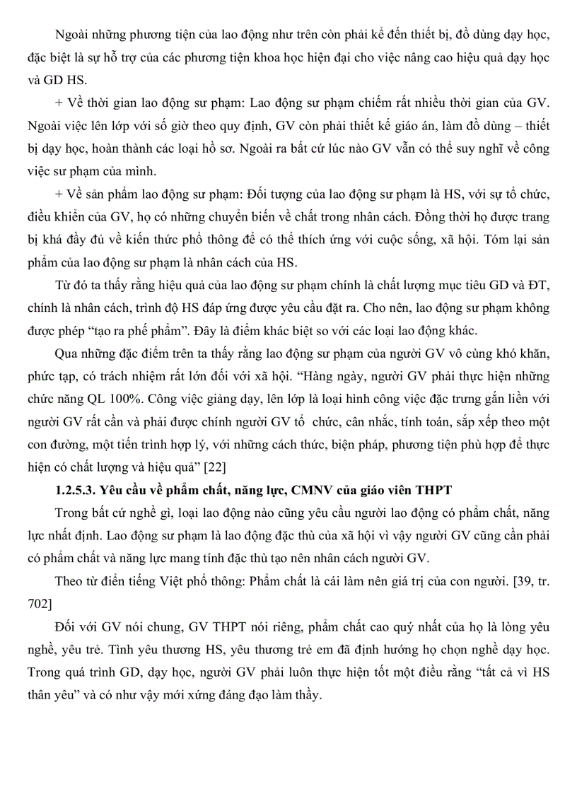 image for page Thực trạng và biện pháp quản lý bồi dưỡng giáo viên trường trung học phổ thông ở các huyện trong tỉnh Cà Mau
