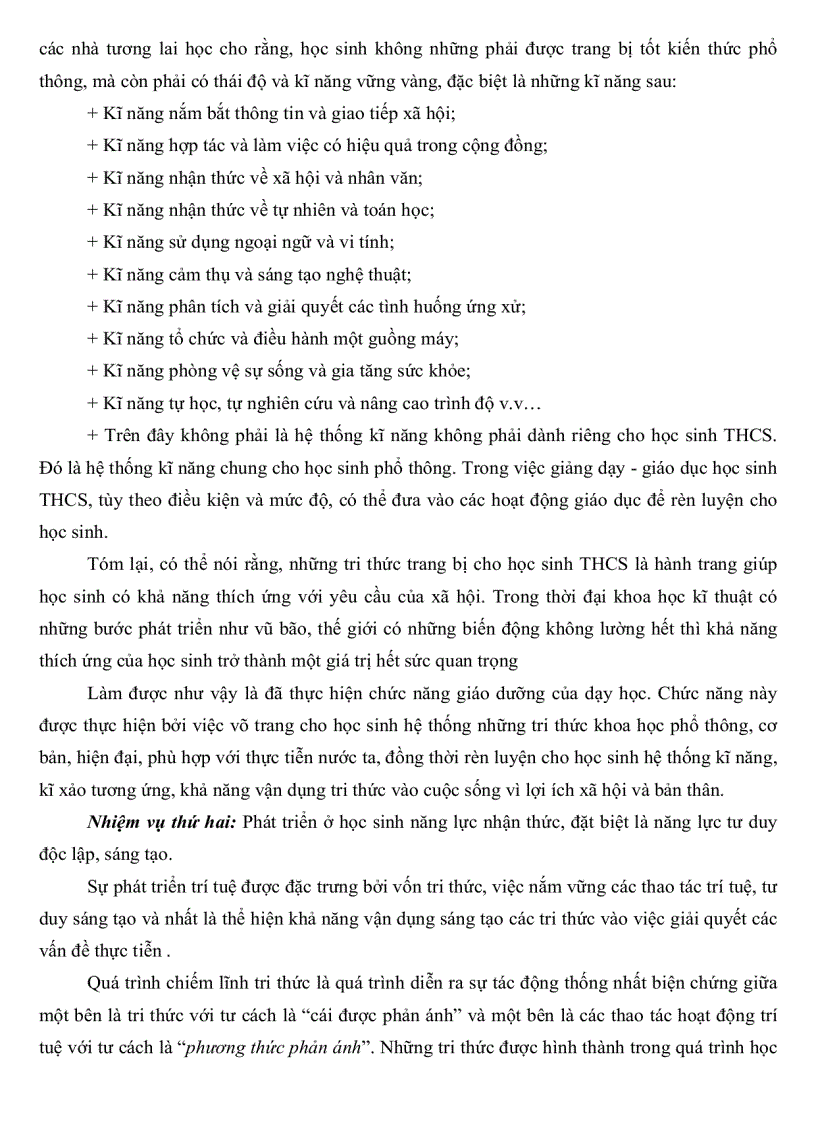 image for page Thực trạng quản lý hoạt động dạy học môn tiếng Anh theo chương trình Sách giáo khoa mới Trung học cơ sở Thành phố Cà Mau