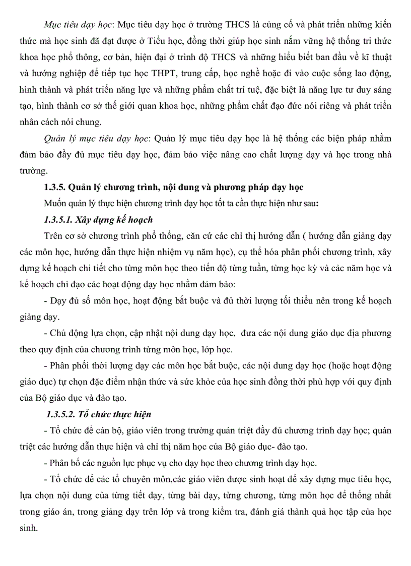 image for page Thực trạng quản lý hoạt động dạy học môn tiếng Anh theo chương trình Sách giáo khoa mới Trung học cơ sở Thành phố Cà Mau