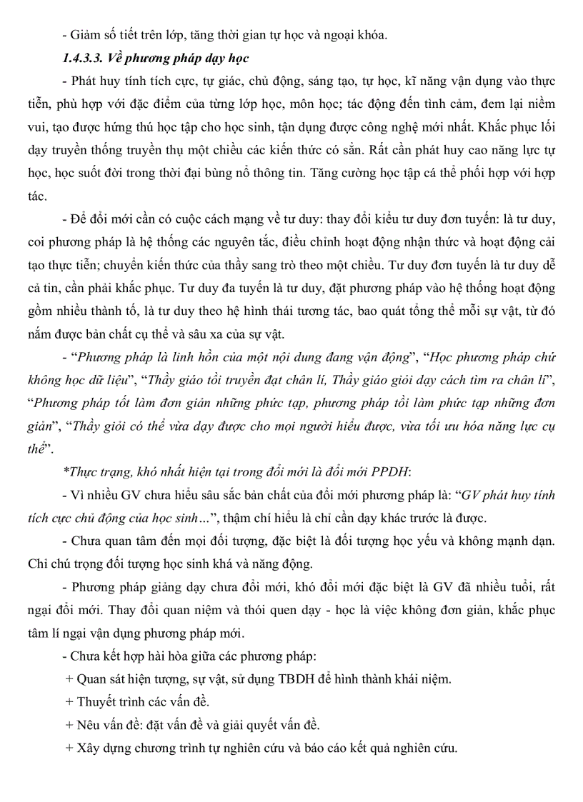 image for page Thực trạng quản lý hoạt động dạy học môn tiếng Anh theo chương trình Sách giáo khoa mới Trung học cơ sở Thành phố Cà Mau