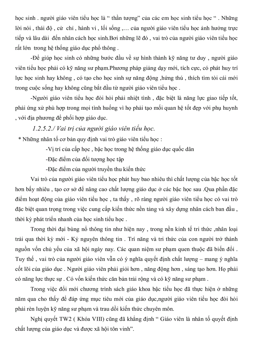 image for page Thực trạng và một số giải pháp xây dựng đội ngũ giáo viên tiểu học của một số trường tiểu học ở quận 4 thành phố Hồ Chí Minh
