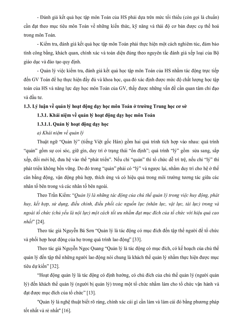 image for page Thực trạng quản lý hoạt động dạy học môn Toán ở các trường trung học cơ sở huyện Vĩnh Thạnh thành phố Cần Thơ