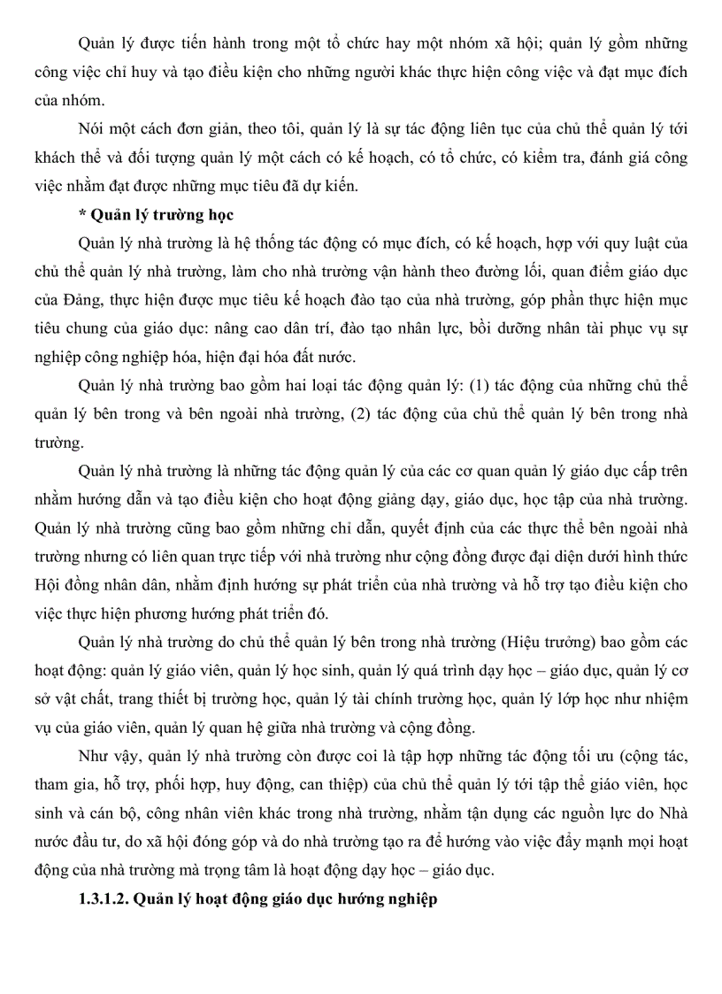 image for page Thực trạng quản lý hoạt động giáo dục hướng nghiệp ở các trường trung học phổ thông thành phố Cần Thơ