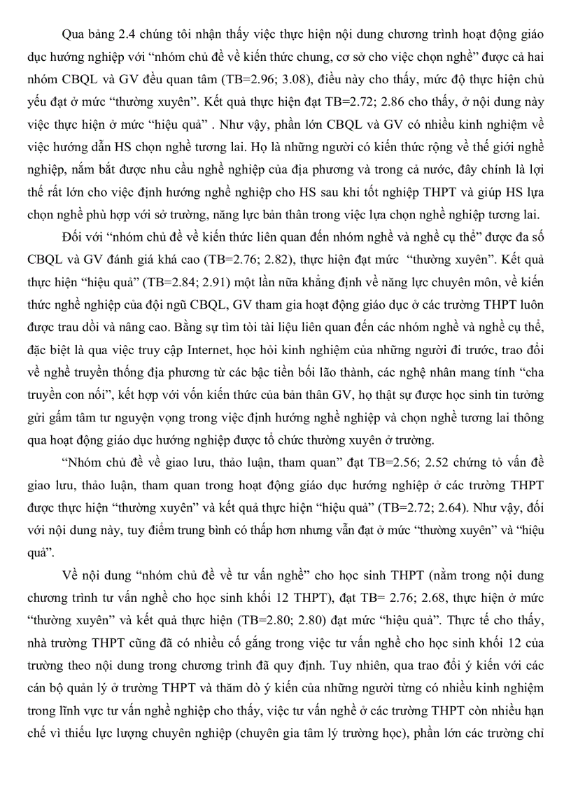 image for page Thực trạng quản lý hoạt động giáo dục hướng nghiệp ở các trường trung học phổ thông thành phố Cần Thơ