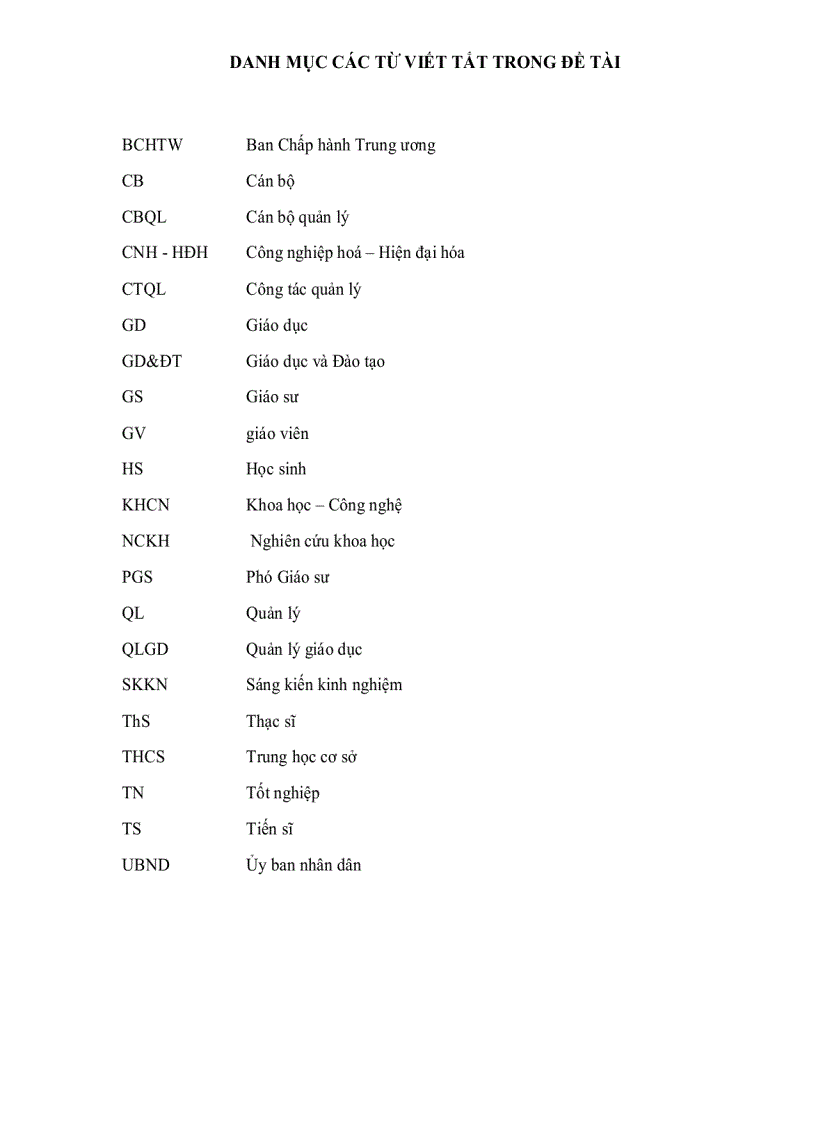 image for page Thực trạng và biện pháp quản lý đội ngũ giáo viên trung học cơ sở huyện Đầm Dơi tỉnh Cà Mau