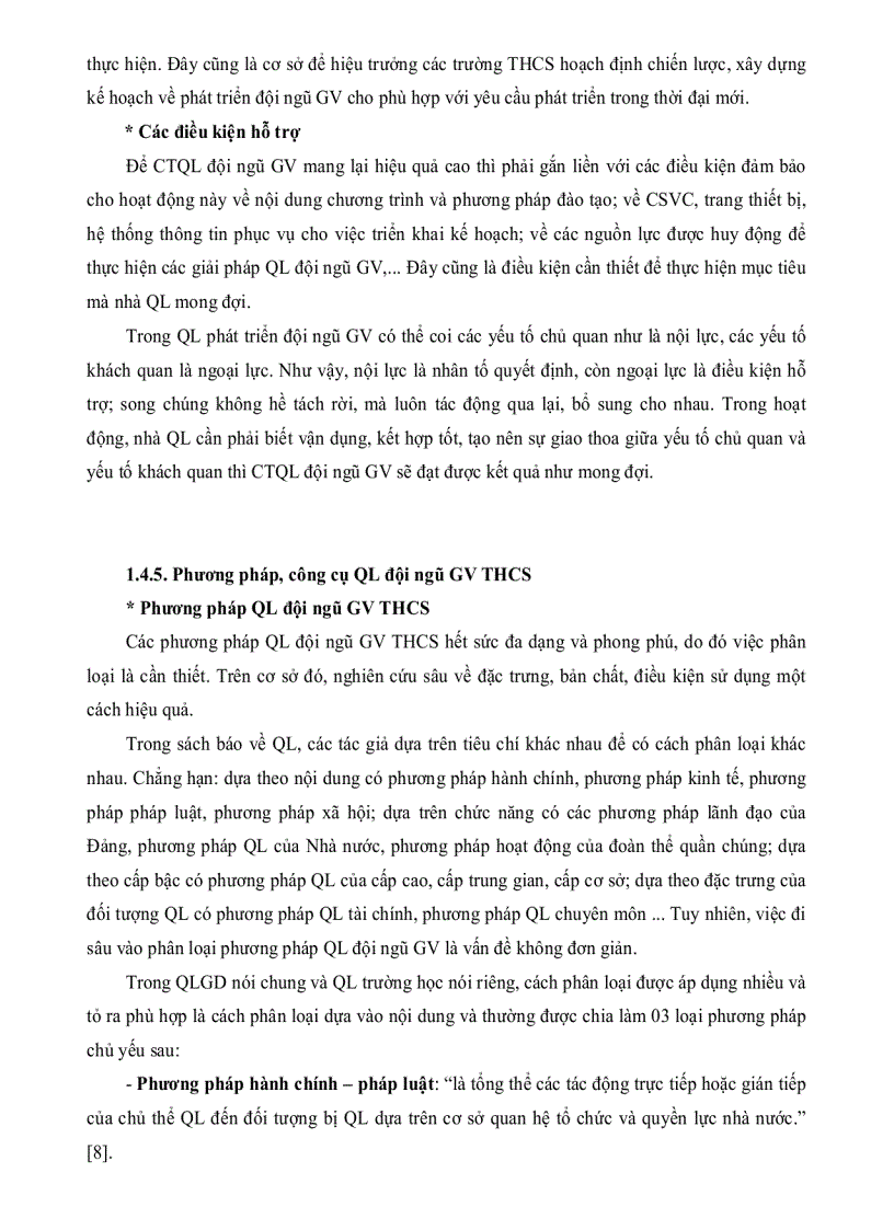 image for page Thực trạng và biện pháp quản lý đội ngũ giáo viên trung học cơ sở huyện Đầm Dơi tỉnh Cà Mau