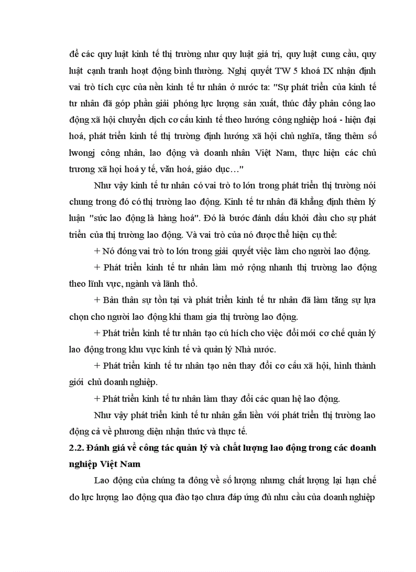 image for page Tăng cường quản lý và nâng cao chất lượng lao động trong các doanh nghiệp nước ta hiện nay