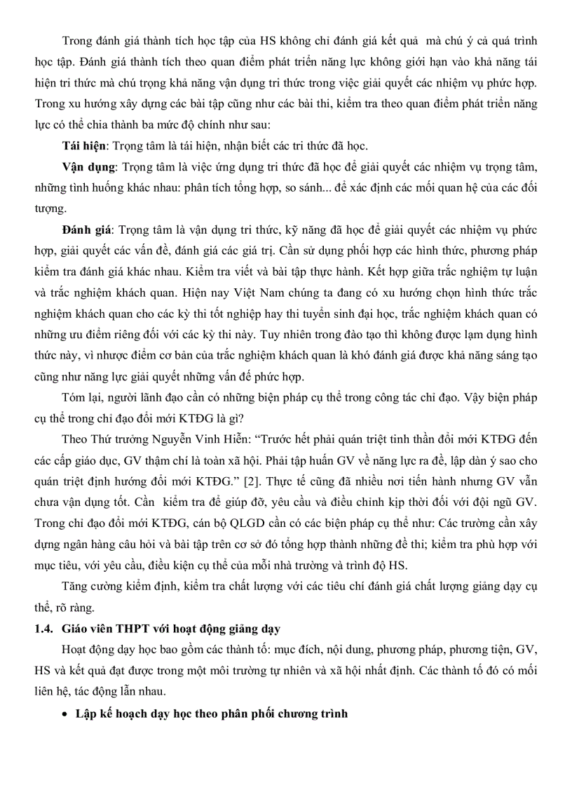 image for page Thực trạng quản lý hoạt động giảng dạy ở các trường trung học phổ thông thành phố Vũng Tàu tỉnh Bà Rịa Vũng Tàu