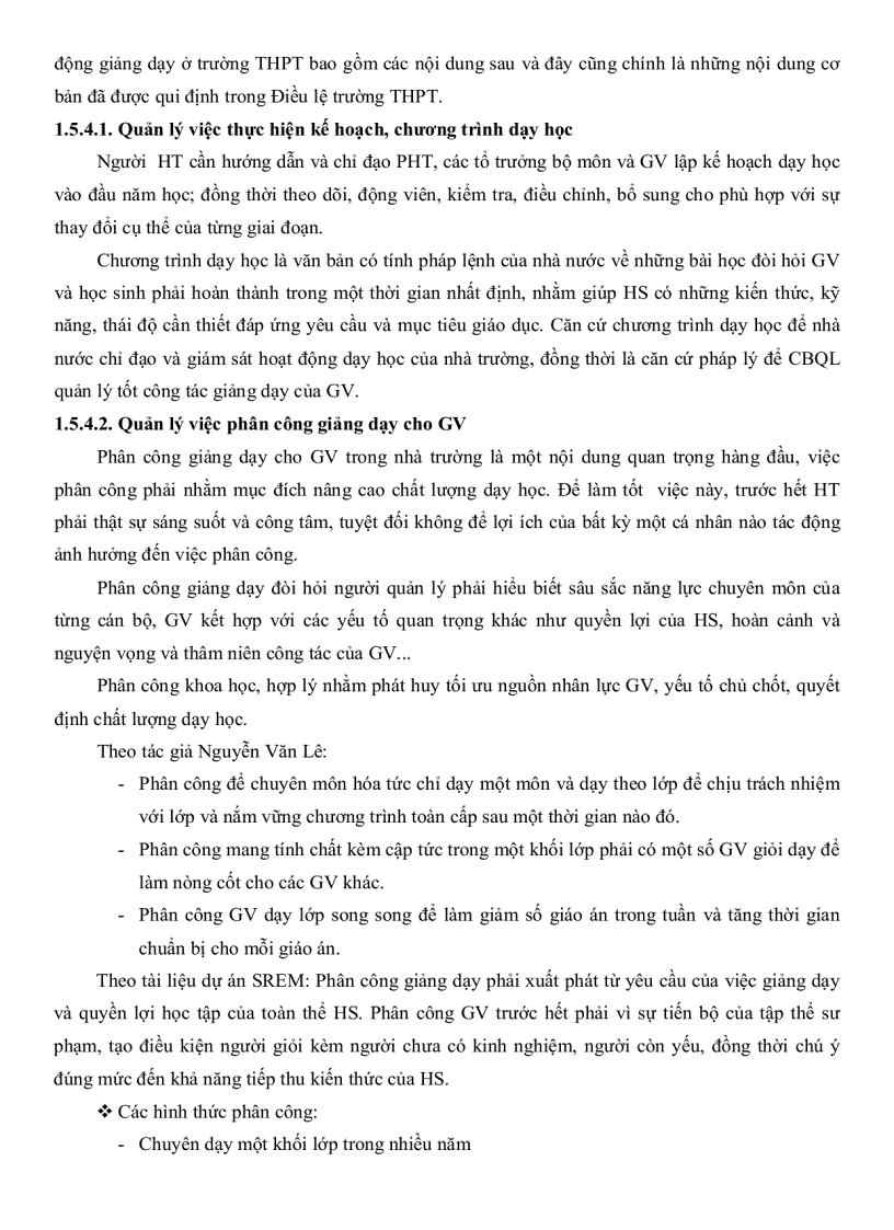 image for page Thực trạng quản lý hoạt động giảng dạy ở các trường trung học phổ thông thành phố Vũng Tàu tỉnh Bà Rịa Vũng Tàu