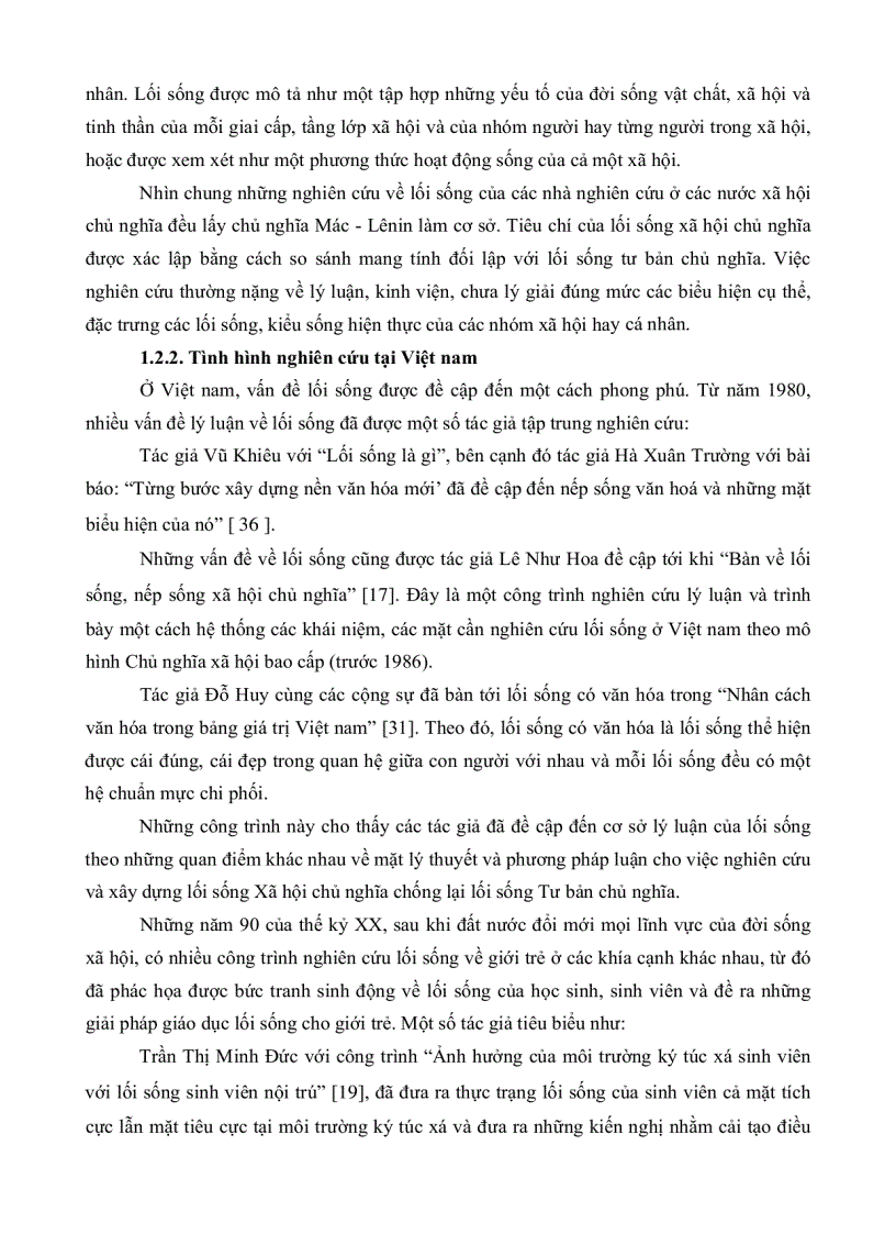 image for page Định hướng giá trị lối sống sinh viên ở một số trường đại học tại thành phố hồ chí minh