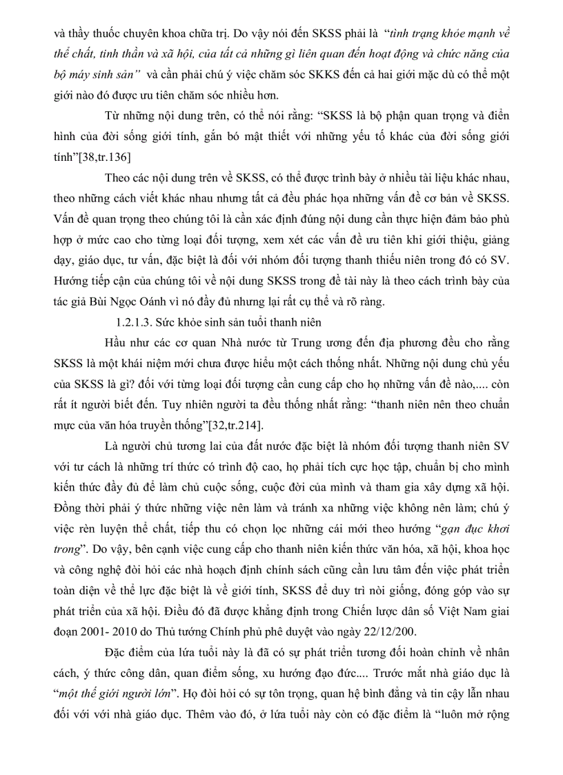 image for page Nhận thức của sinh viên trường đại học tiền giang về sức khỏe sinh sản