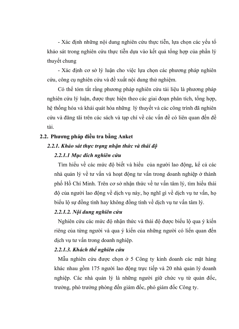 image for page Nhận thức và thái độ của người lao động về vấn đề tư vấn tâm lý trong doanh nghiệp