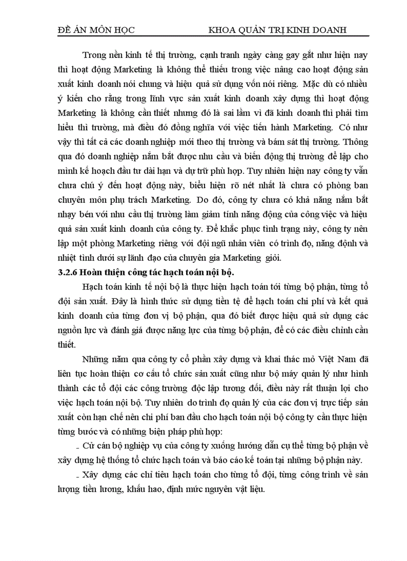 image for page Thực trạng quản lý sử dụng vốn lưu động và các biện pháp quản lý vốn lưu động tại Công ty cổ phần xây dựng và khai thác mỏ Việt Nam