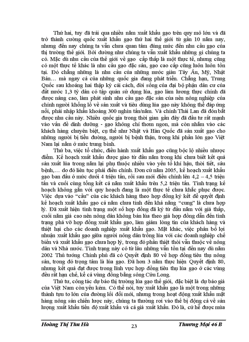 image for page Xuất khẩu gạo của Việt Nam vào khu vực mậu dịch tự do Asean