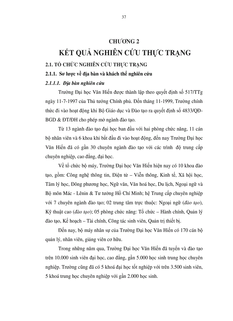 image for page Hứng thú học tập của sinh viên năm thứ nhất trường đại học Văn Hiến thành phố Hồ Chí Minh