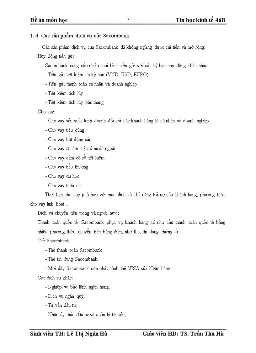 image for page Xây dựng hệ thống thông tin quản lý quan hệ khách hàng tại chi nhánh ngân hàng Sài Gòn Thương Tín ở Long Biên