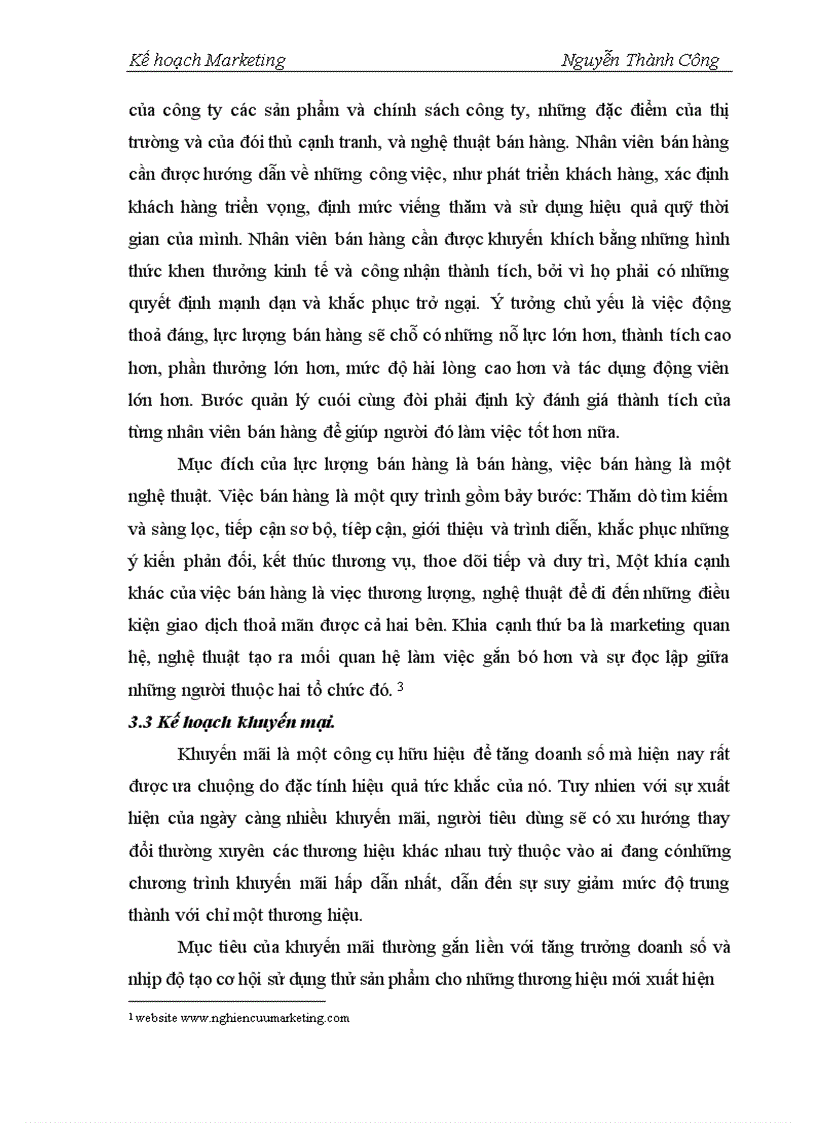 image for page Kế hoạch marketing trong các doanh nghiệp vừa và nhỏ ở việt nam