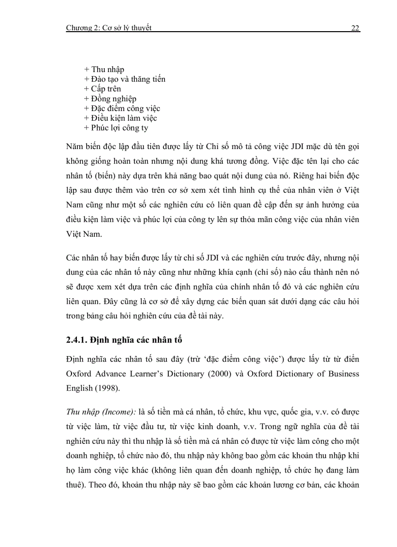 image for page Các nhân tố ảnh hưởng đến sự thỏa mãn công việc của nhân viên khối văn phòng ở tp hcm