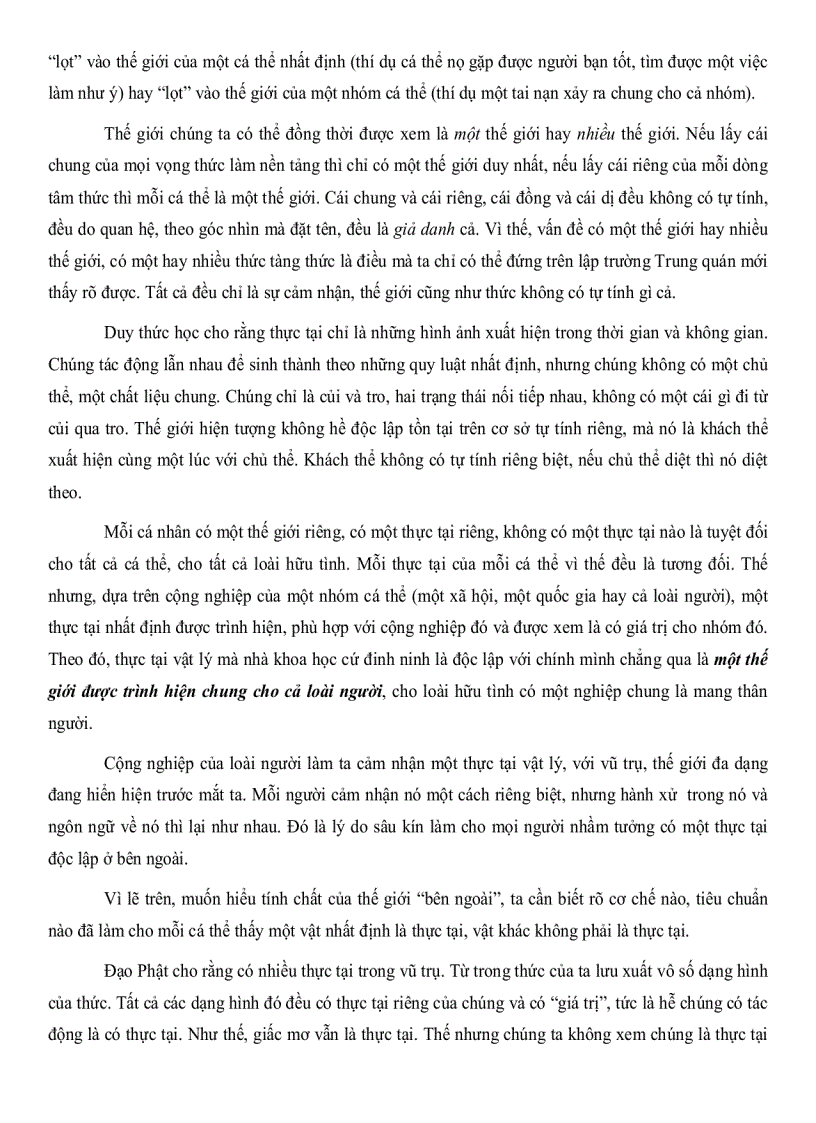 image for page So sánh một số khái niệm trong tâm lý học và duy thức học