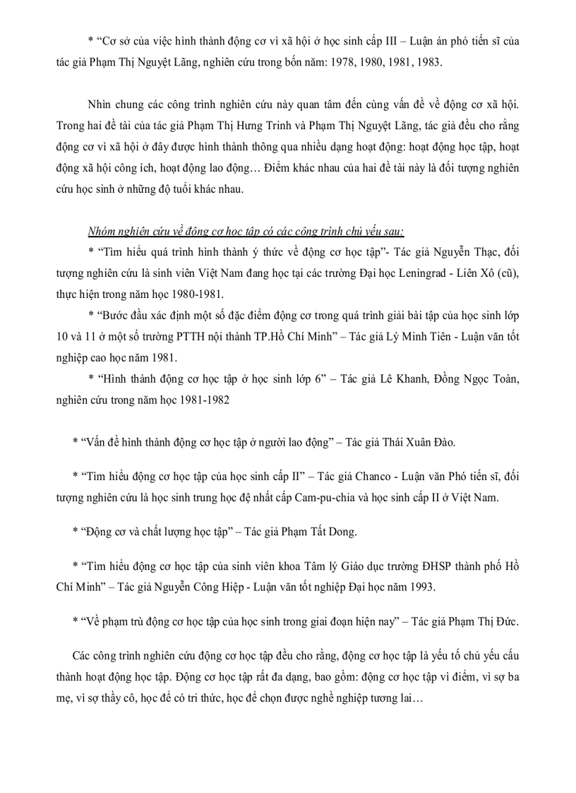 image for page Động cơ chọn học ngành Việt Nam học của sinh viên người nước ngoài tại thành phố Hồ Chí Minh