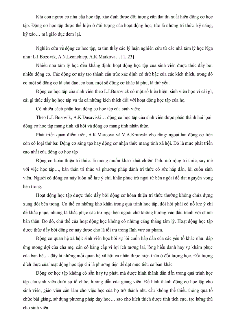 image for page Động cơ chọn học ngành Việt Nam học của sinh viên người nước ngoài tại thành phố Hồ Chí Minh