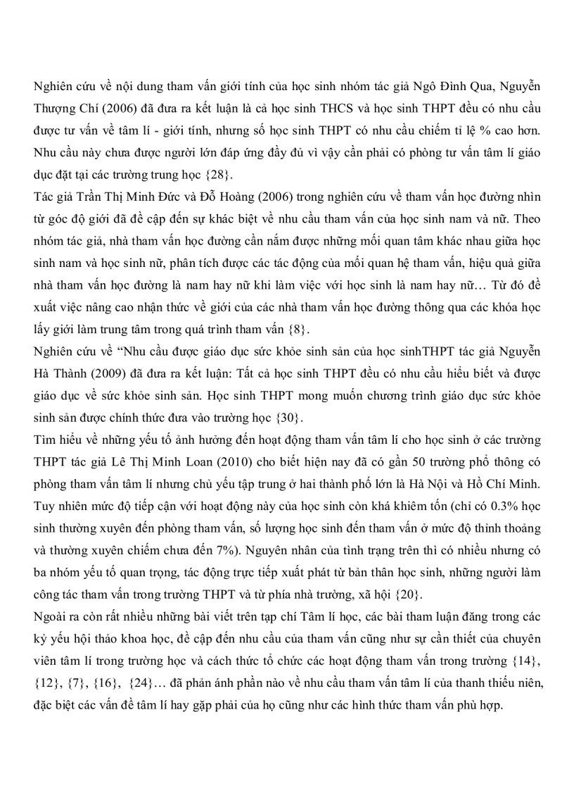 image for page Nhu cầu tham vấn tâm lý của học sinh THPT huyện Xuyên Mộc tỉnh Bà Rịa Vũng Tàu