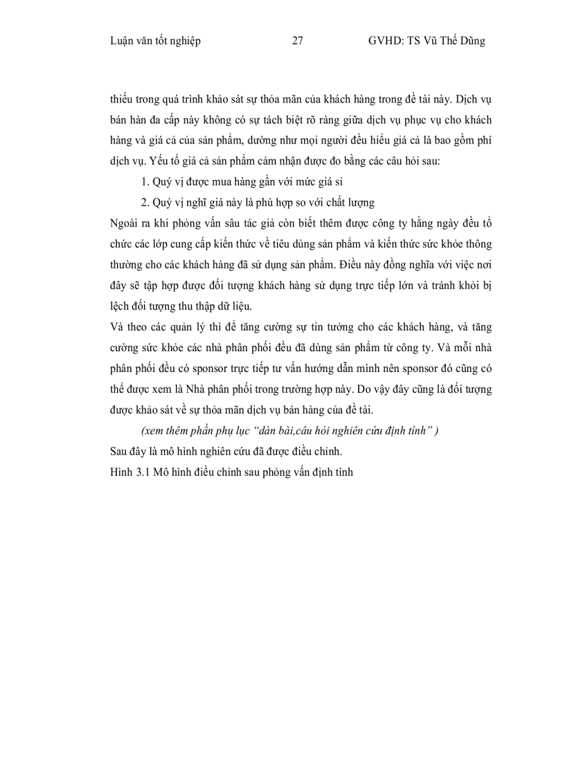 image for page Nghiên cứu sự thỏa mãn của khách hàng với mô hình dịch vụ bán hàng đa cấp sản phẩm chức năng của công ty Lô Hội