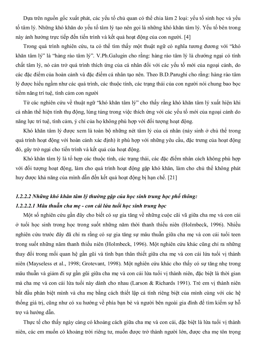 image for page Cách thức ứng phó trước những khó khăn tâm lý của học sinh trung học phổ thông thành phố Hồ Chí Minh