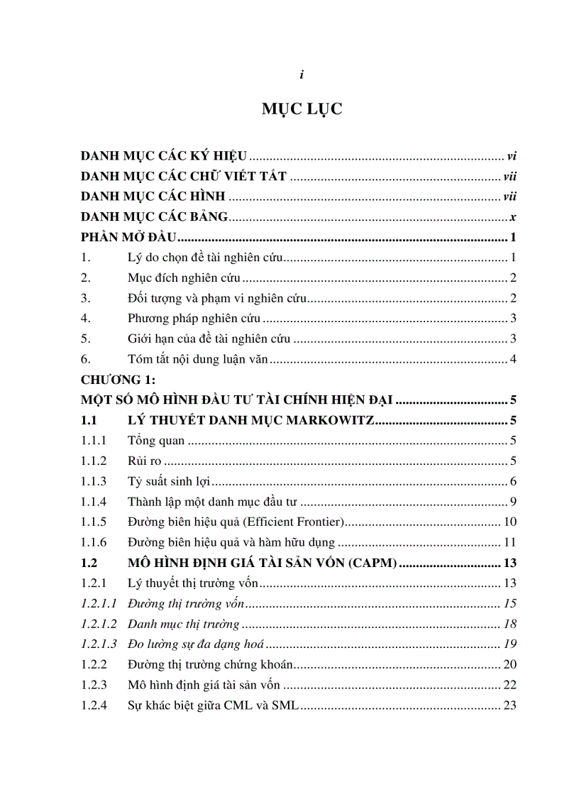 image for page Ứng dụng một số mô hình đầu tư tài chính hiện đại vào thị trường chứng khoán việt nam