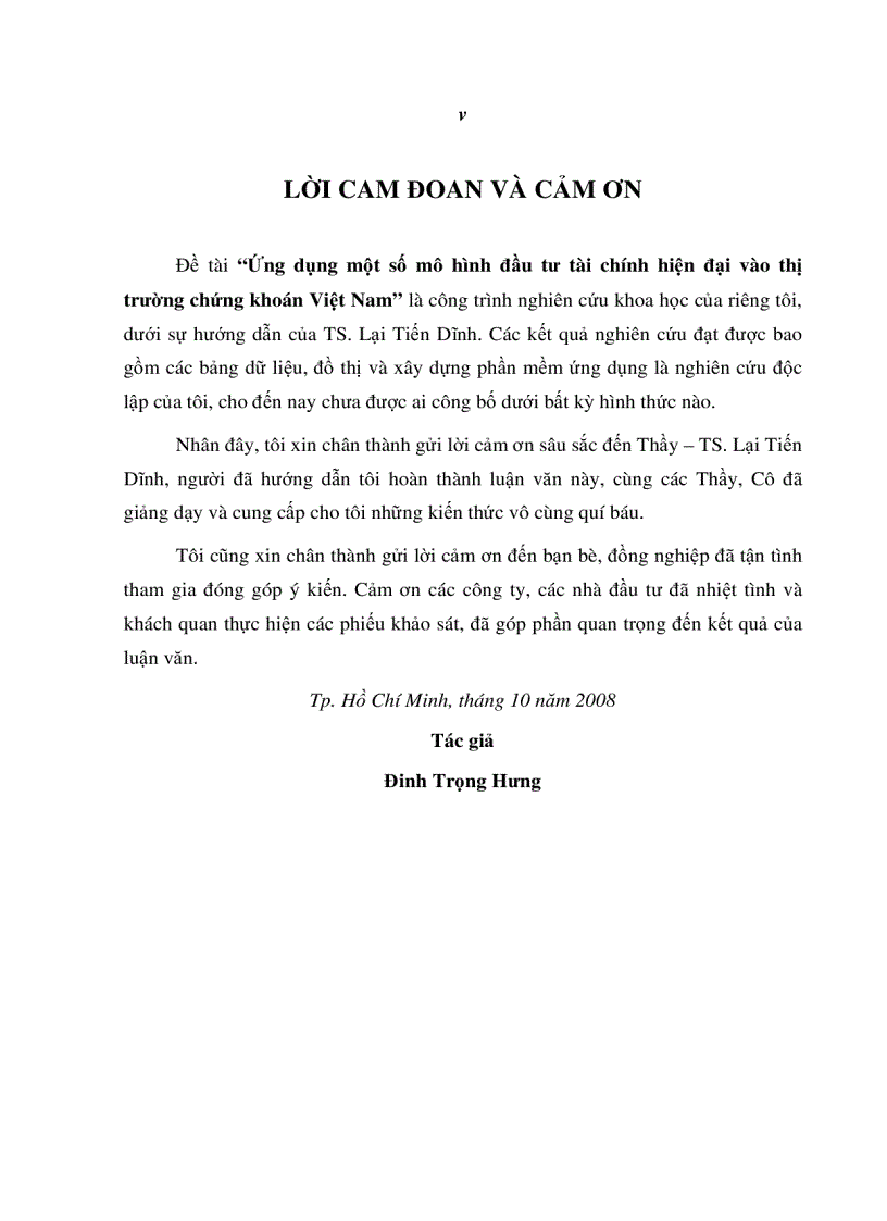 image for page Ứng dụng một số mô hình đầu tư tài chính hiện đại vào thị trường chứng khoán việt nam