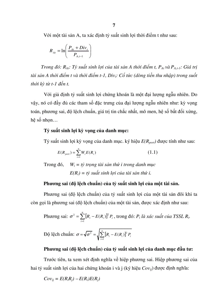 image for page Ứng dụng một số mô hình đầu tư tài chính hiện đại vào thị trường chứng khoán việt nam