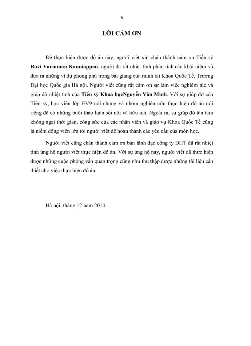 image for page Đánh giá và phân tích chiến lược kinh doanh của Công ty DHT