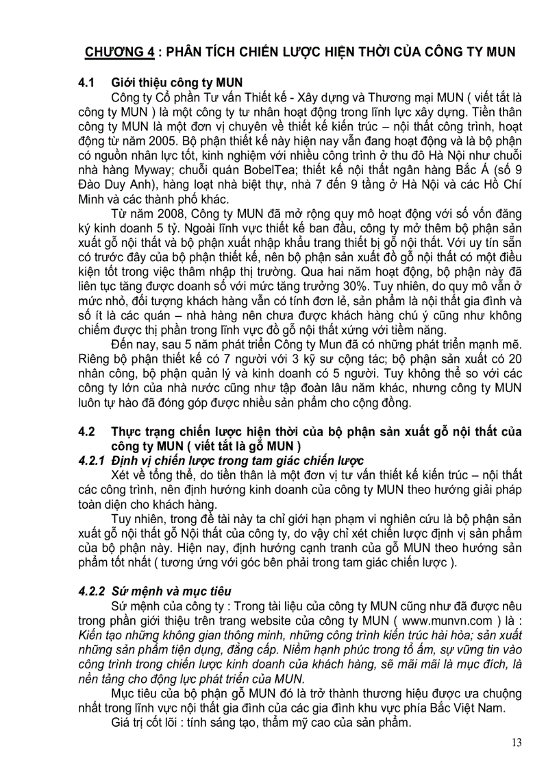 image for page PHÂN TÍCH VÀ ĐÁNH GIÁ CHIẾN LƯỢC KINH DOANH CỦA Công ty CPTV Thiết Kế Xây Dựng và Thương Mại MUN