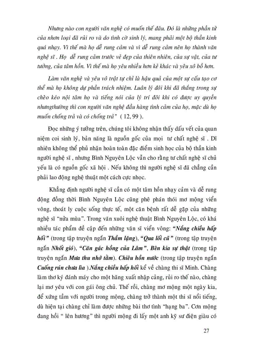image for page Đặc trưng văn xuôi nghệ thuật Bình Nguyên Lộc
