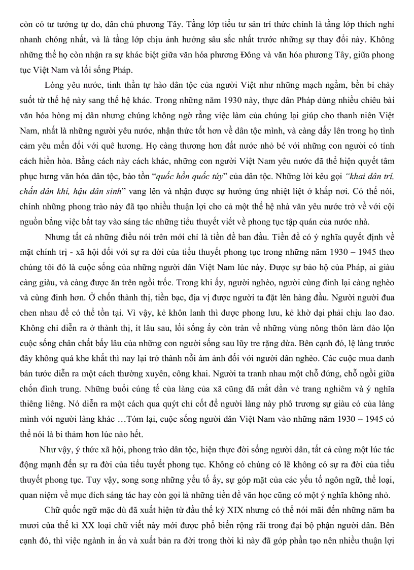 image for page Đề tài phong tục Việt Nam trong tiểu thuyết Tự Lực Văn Đoàn