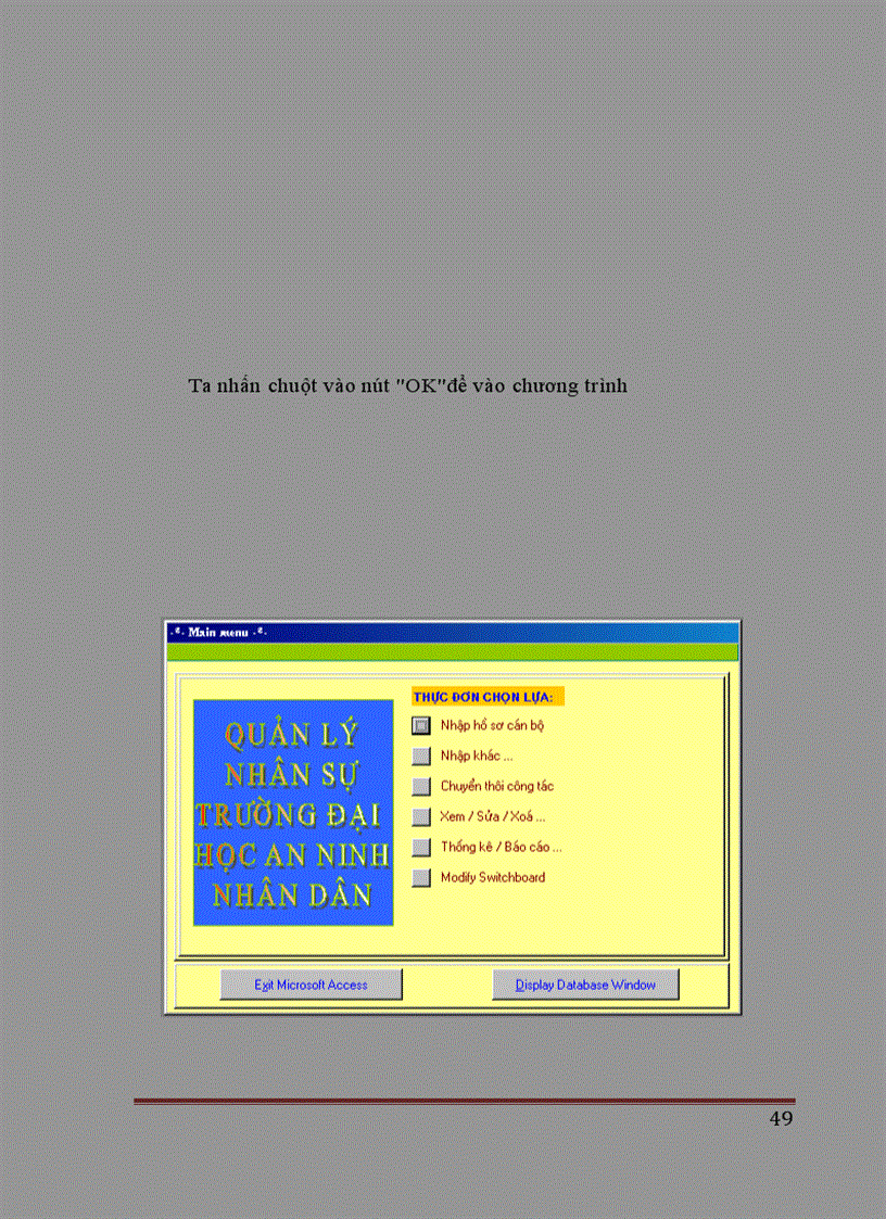 image for page Quản lý nhân sự trường Đại học An Ninh Nhân Dân