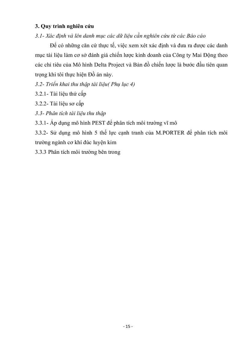 image for page Phân tích và đánh giá Chiến lược kinh doanh của Công ty TNHH một thành viên Mai Động