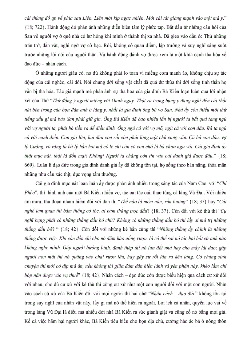 image for page Sự tha hóa của con người trong sáng tác của Nam Cao trước 1945
