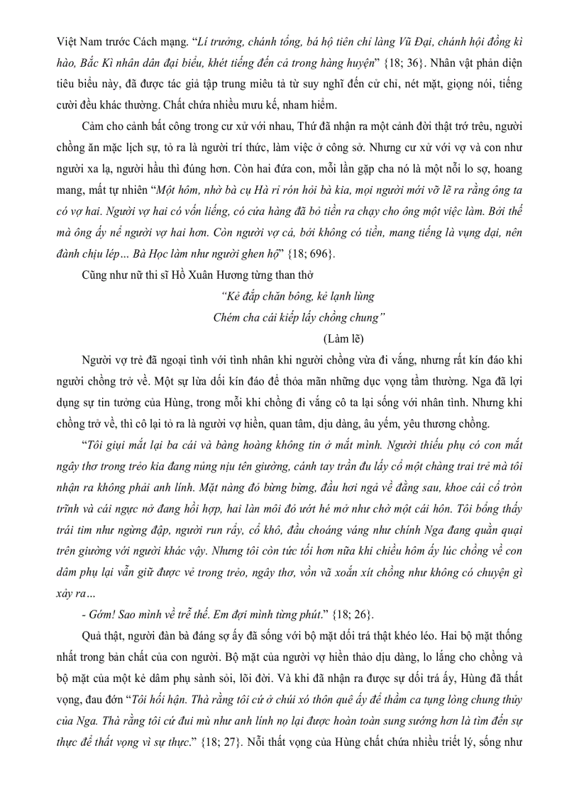 image for page Sự tha hóa của con người trong sáng tác của Nam Cao trước 1945