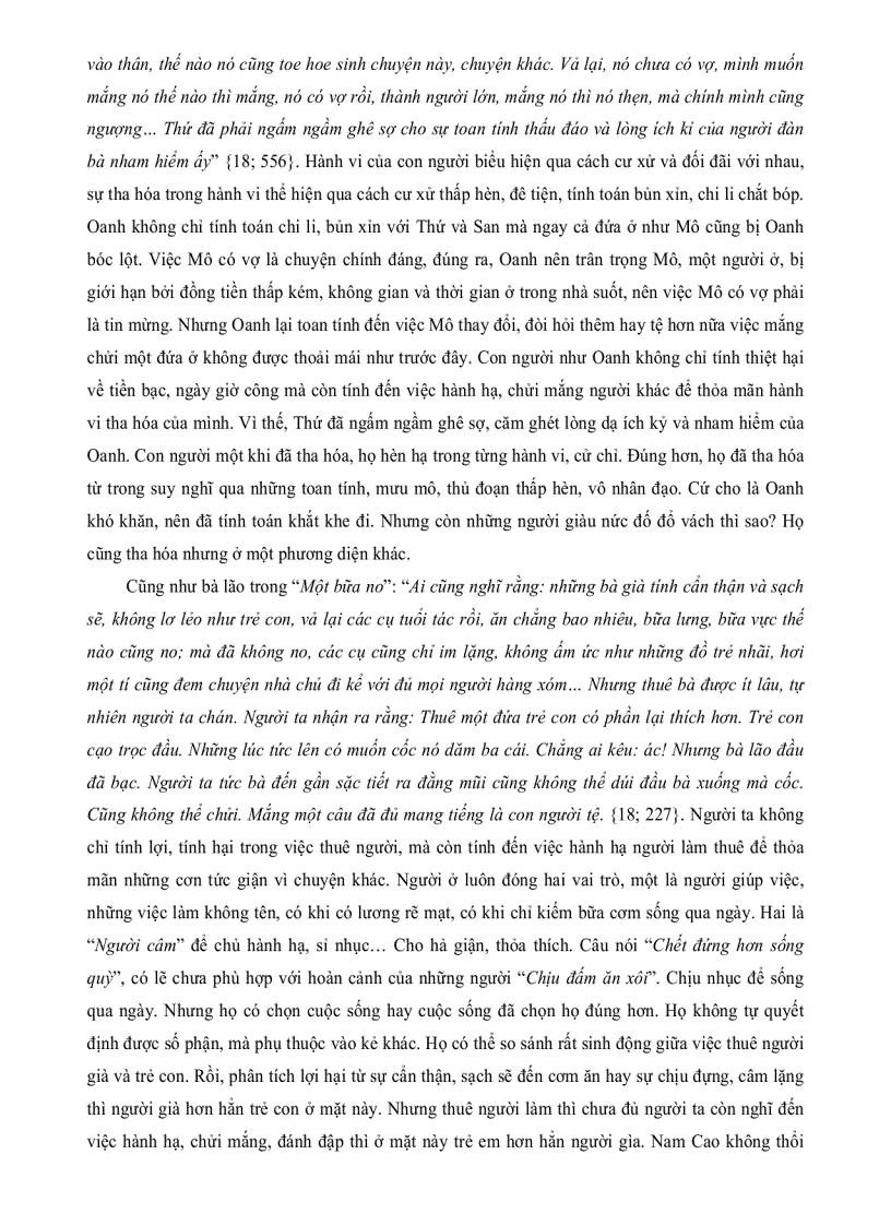 image for page Sự tha hóa của con người trong sáng tác của Nam Cao trước 1945