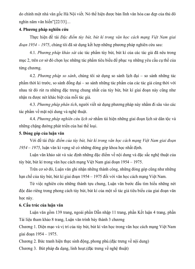 image for page Đặc điểm của tùy bút bút kí trong văn học cách mạng Việt Nam giai đoạn 1954 1975