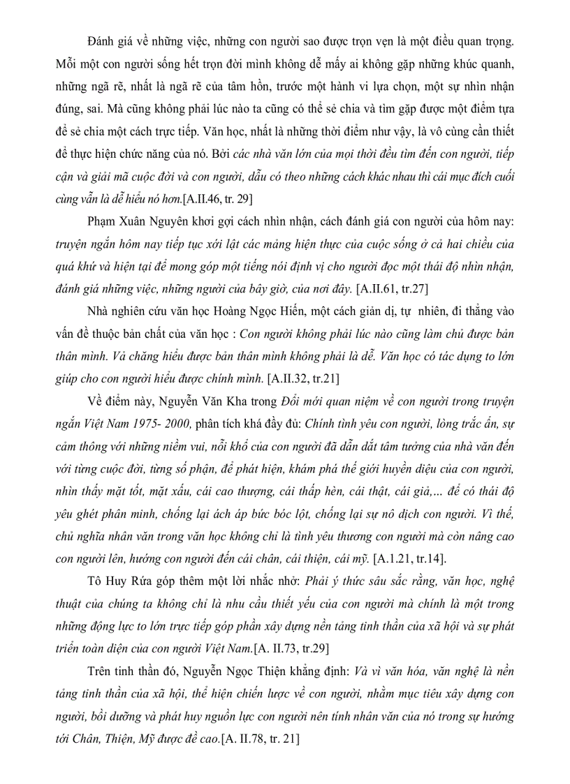 image for page Cảm hứng triết luận về con người trong truyện ngắn Việt nam giai đoạn 1986 2000