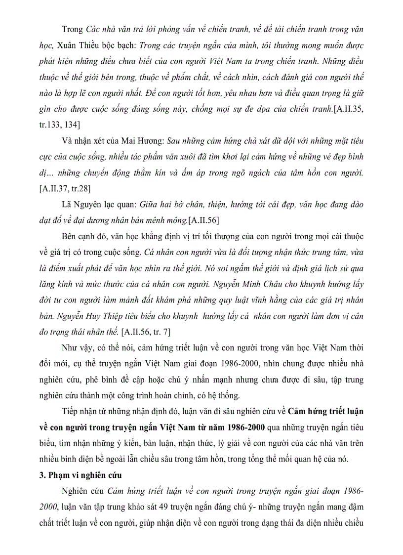 image for page Cảm hứng triết luận về con người trong truyện ngắn Việt nam giai đoạn 1986 2000