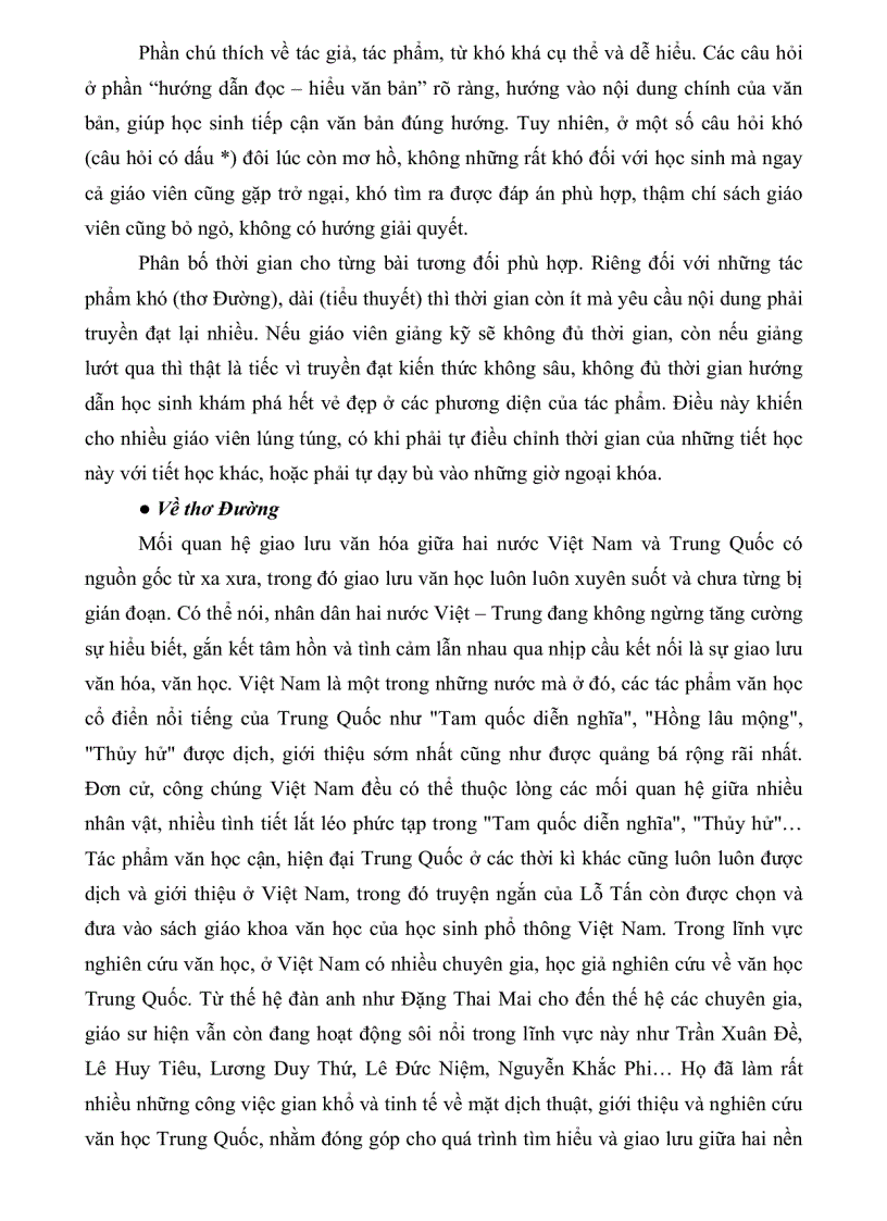 image for page Giảng dạy thơ Đường ở trường phổ thông dưới góc nhìn của thi pháp học