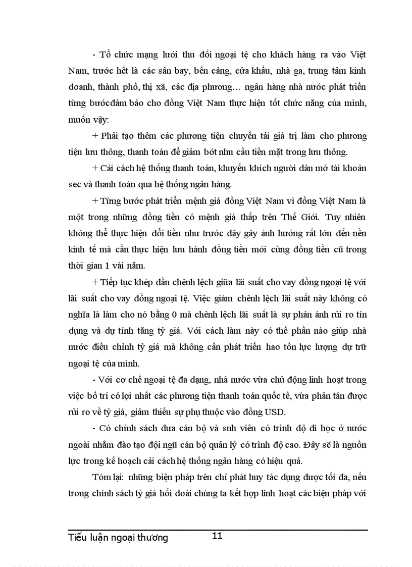 image for page Thực trạng áp dụng tỉ giá hối đoái trên thị trường Việt Nam và các cơ chế quản lý điều hành tỷ giá