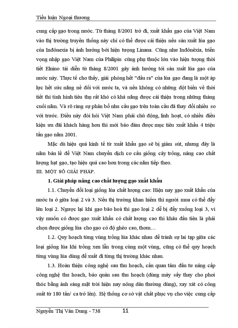 image for page Giải pháp nâng cao chất lượng gạo xuất khẩu