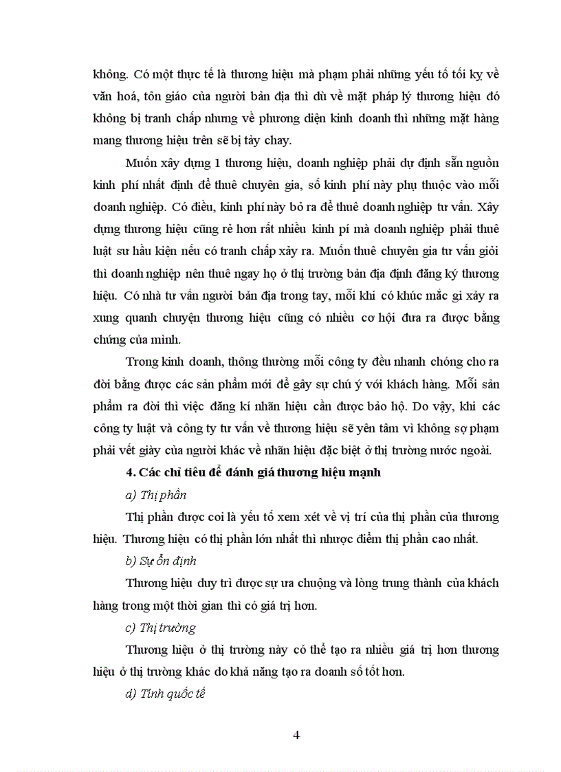 image for page Thương hiệu Việt Nam trên thị trường quốc tế và một số biện pháp phát triển và bảo vệ thương hiệu