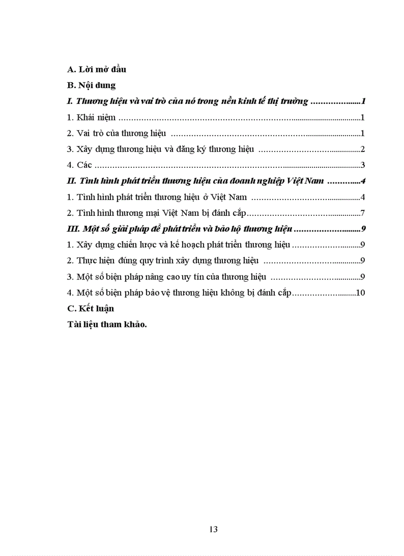 image for page Thương hiệu Việt Nam trên thị trường quốc tế và một số biện pháp phát triển và bảo vệ thương hiệu