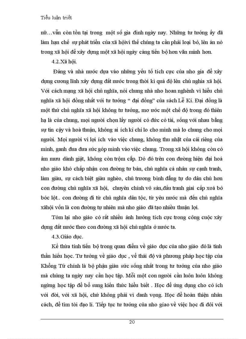 image for page Những giá trị tích cực và hạn chế trong học thuyết nho giáo vàảnh hưởng của nóở Việt Nam hiện nay